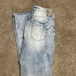 Men's Denim Blue Relaxed Jeans